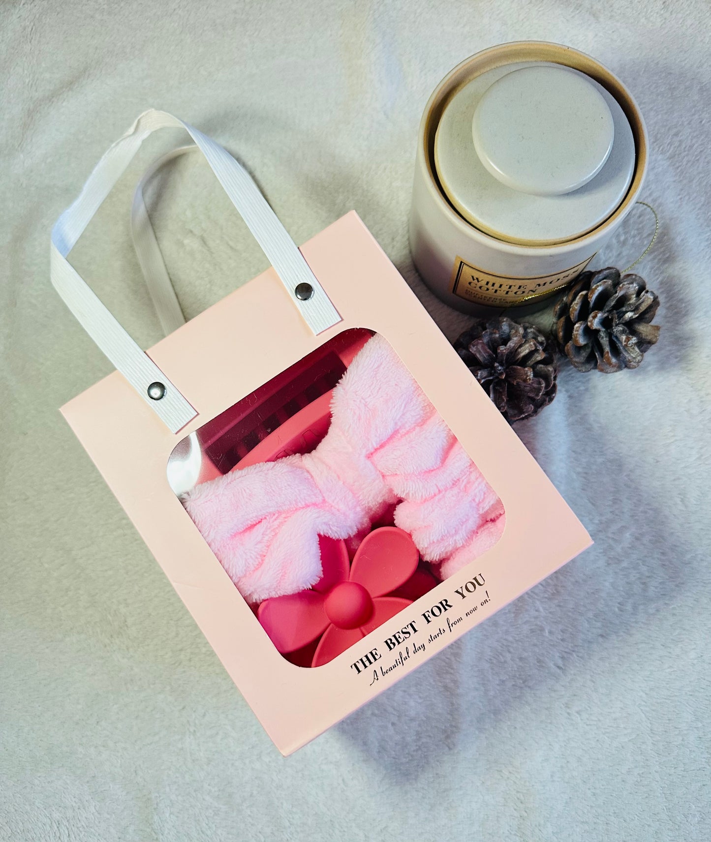 8pcs Women'S Hair Accessory Set, Suitable for Face Wash & Spa, Solid Color, Women'S Day Gift Idea